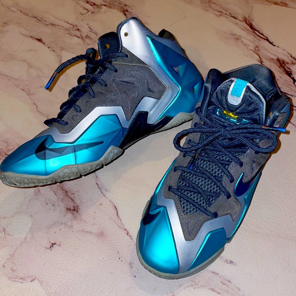Nike Lebron James Xl 11 Armory Slate Gamma Blue
